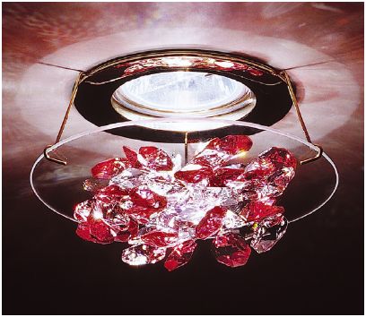 Swarovski | ICE BORDEAUX crom   Swarovski A.8992 NR 020 030 D110 H42 d65 h75