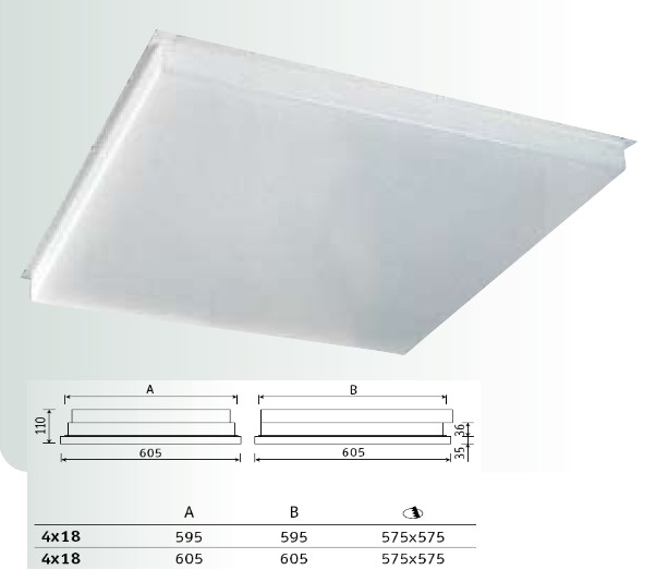   | DR.OPL 418(595)       1025000110 D605x605 H110 d575x575