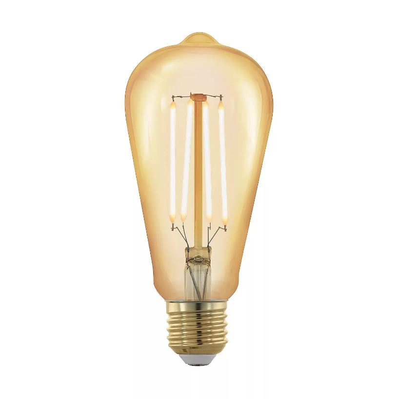 FOTON LIGHTING | E27  Edison ST64 10W FL-LED Filament   Foton 609199