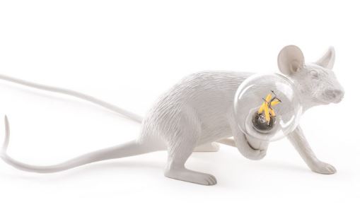 Seletti | Mouse lamp Lyie Down  version   Seletti