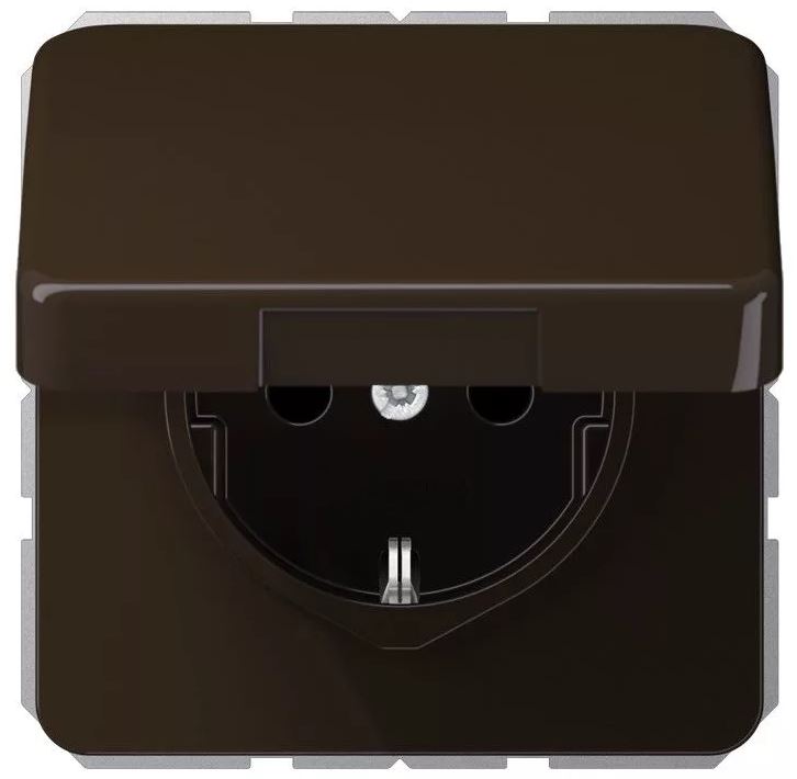 JUNG | CD1520BFKL BR    Schuko 220V 2+ 16   CD- JUNG