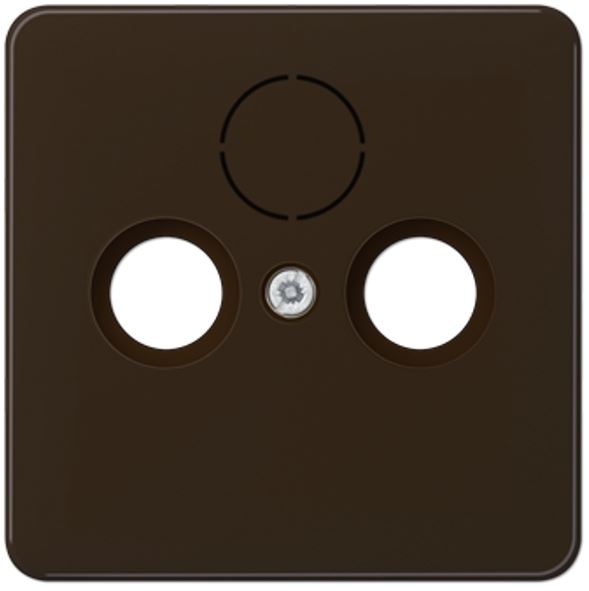 JUNG | CD561SAT BR накладка для TV-SAT коричневый термопласт CD-программа JUNG