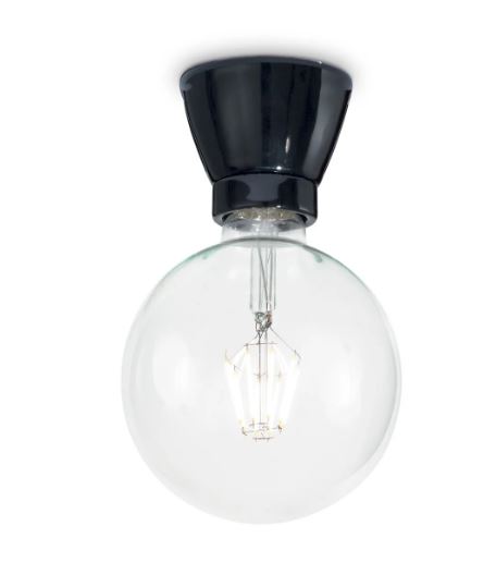 Ideal Lux | Winery pl1 nero Светильник  Ideal Lux