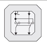 GIRA | 010700   1  2    10A/250V Gira