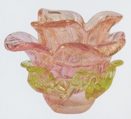 Contemporanea |  Tiepolo vetro picolo rosa    Contemporanea