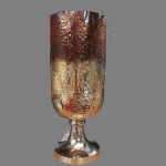 Crestani Ceramichi | 18VASO02P    light red/gold  Crestani Ceramichi