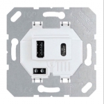 JUNG | USB 15 CA WW   USB*2  1 ? TypA, 1 ? TypC  ECO profi JUNG
