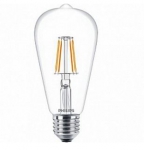PHILIPS     | LEDClassic 6-60W ST64 E27 830 CL N - LED FIL  PHILIPS 929001975013	871869965463400