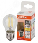 OSRAM | E27 P  4 (=40W)/827 LED LS CLP40  230VFILCL Osram 4058075684607