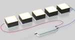 SILED | OFFICE DOMINO 100x5 40W    4000K SILED