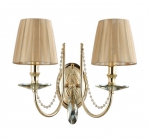 Crystal Lux | Victoria AP2 gold/amber    Crystal Lux