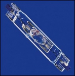 OSRAM | RX7s  HIT DE 150/Blue   BLV 221321