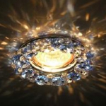 Swarovski | Vasilek topaz/cristal AB   Swarovski- CD 028.3.1AB/7  D90 d65