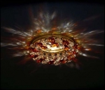 DONOLUX | Vasilek cristal /Topaz   Asfour - DL 161.79.7 D90 d57