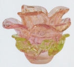 Contemporanea |  Tiepolo vetro picolo rosa    Contemporanea