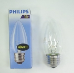 PHILIPS     | E27 B 40W    CLASSIC FR Philips  871150005669650