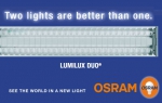 OSRAM |  LUMILUX DUO EL-F/R 2x18w  OSRAM  l=626, h=45,a=140     