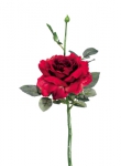 Euroflor | 63595.02 burdeos/rojo Georgia Rose H32cm Euroflor