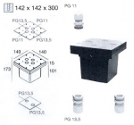 Delta Light | 216 12 00 BOX -   Delta Light   140X140 H173 d142x142x300